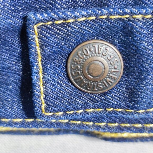 Levi's Type III Sherpa Trucker Jacket men's size XXL ink blue winter denim - Picture 11 of 14